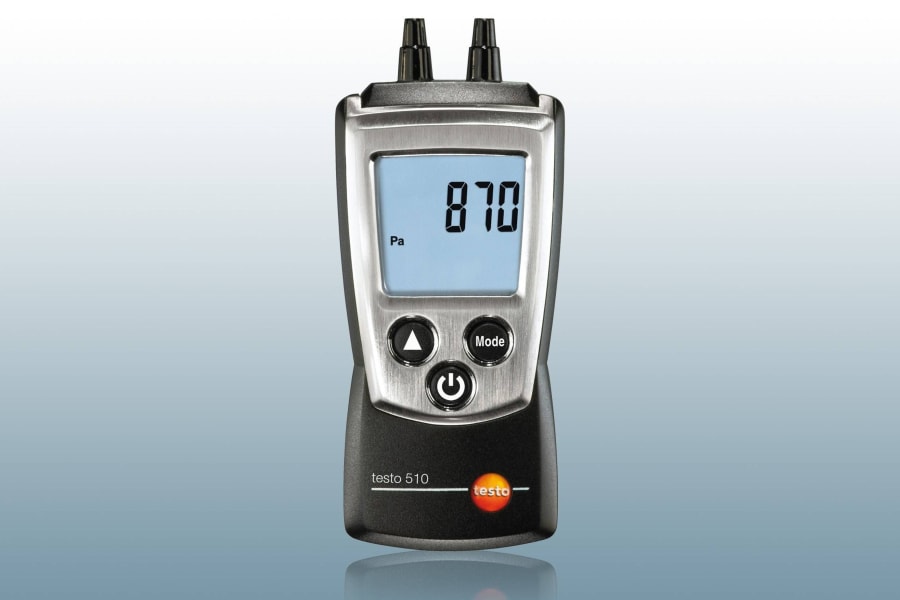 Differential pressure meter testo 510