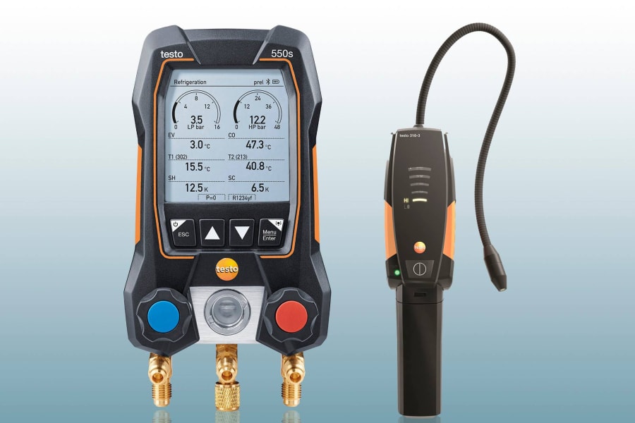 Instrumentos Testo para refrigeración