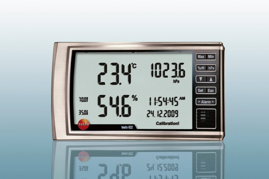 Thermo-hygromètre et baromètre testo 622
