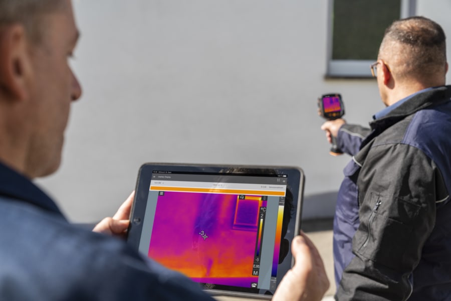 Utilisation de caméras thermiques
