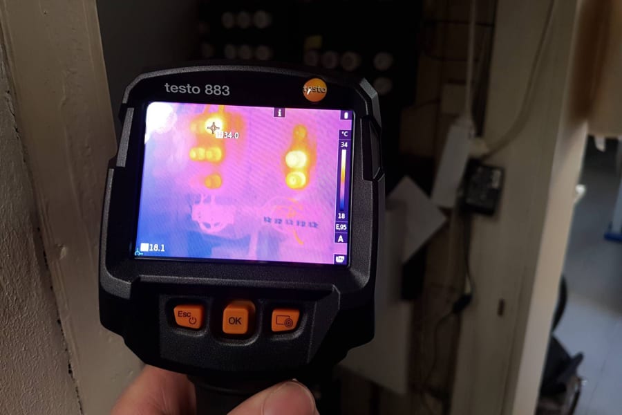 Thermal imager testo 883
