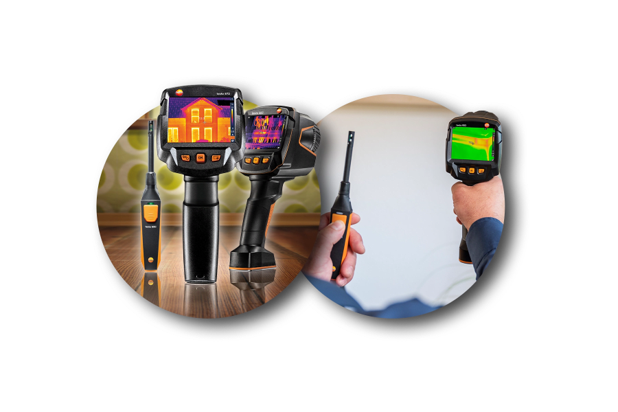 Professional mould risk detection with Testo.
