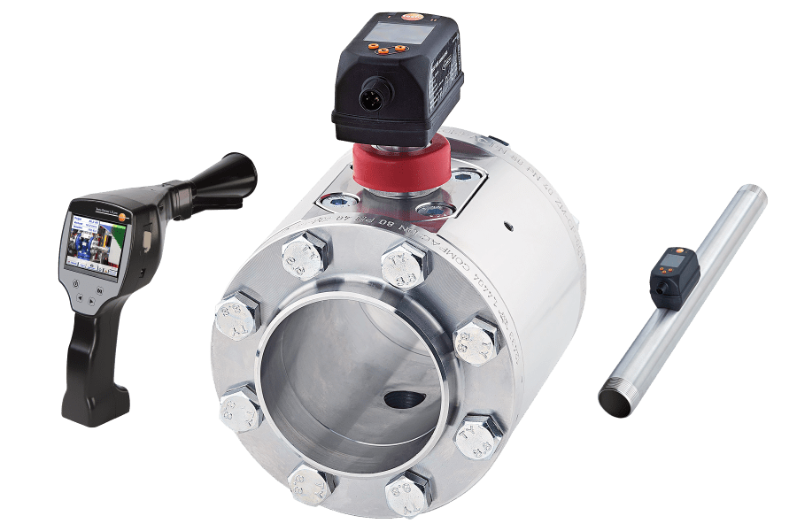 Persluchtmeters van Testo