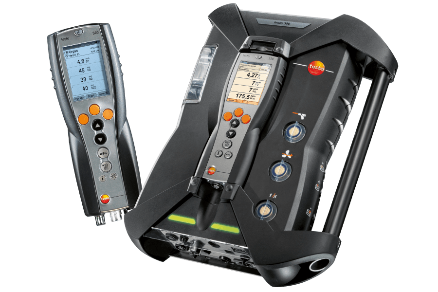 Flue gas measuring instruments from Testo