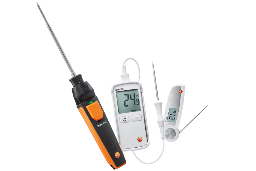 Penetration thermometers from Testo