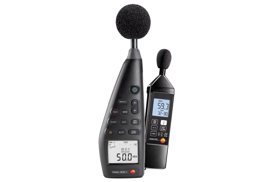 Testo geluidsmeter