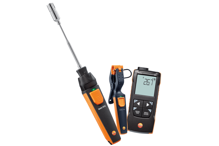 Surface temperature meters from Testo