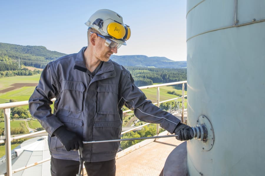 Analizador de emisiones testo 350 en cementeras