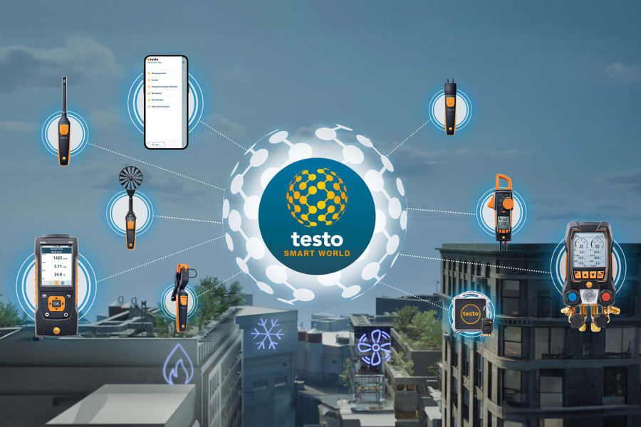 HVAC/R Welt von Testo