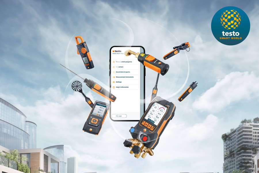HVAC/R Welt von Testo