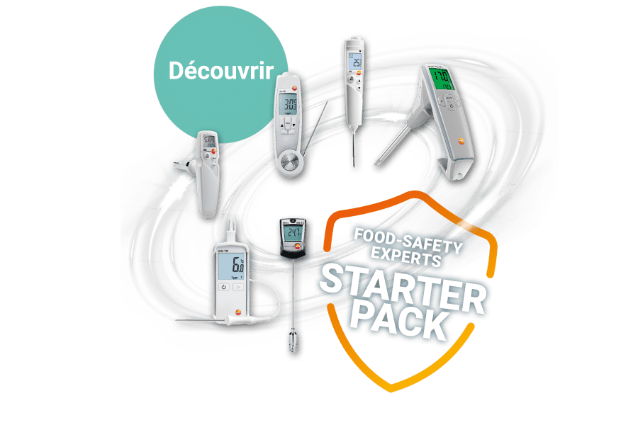 Kit de démarrage professionnel pour la sécurité des aliments