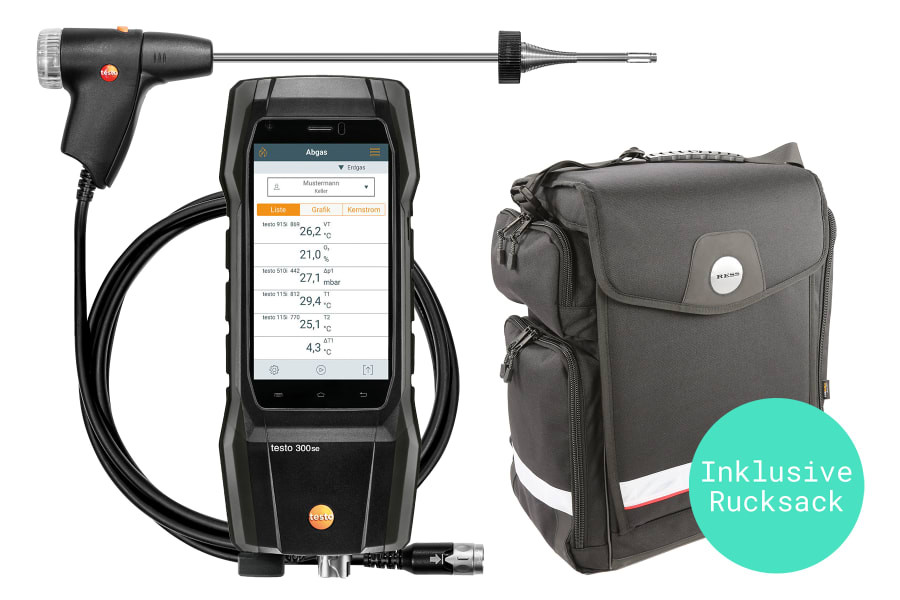 testo 300 SE Rucksack-Set