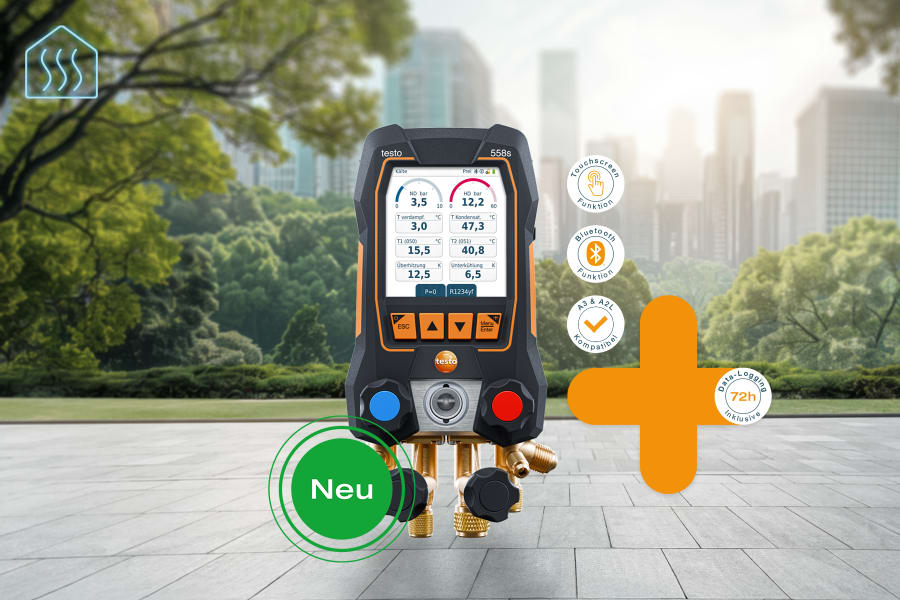 Kompatibel mit brennbaren A3 und A2L Kältemitteln