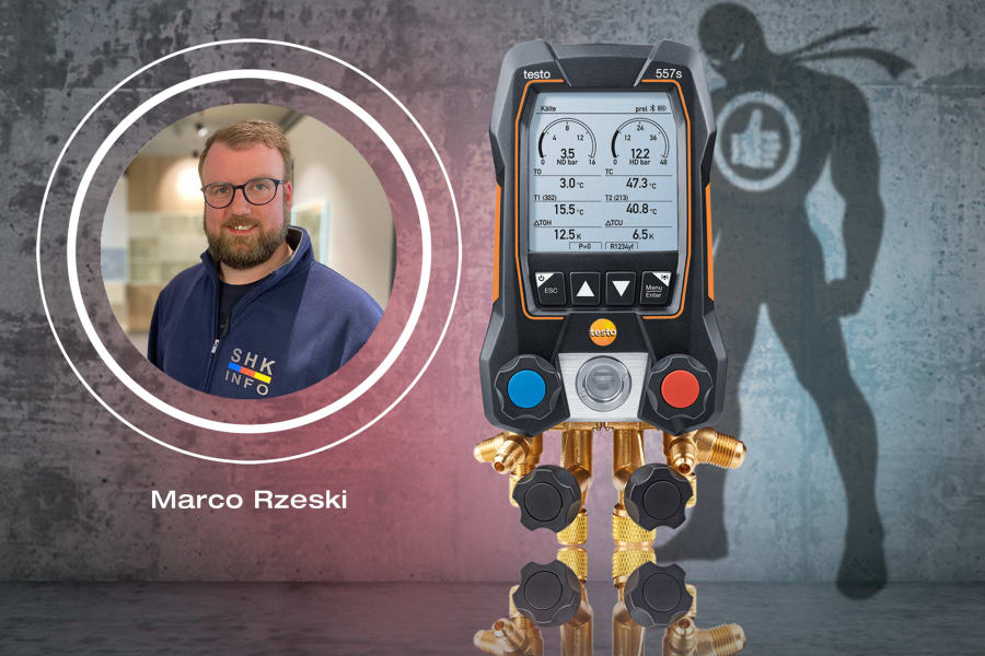 Webinaraufzeichnung: Service-Talk digitale Monteurhilfe testo 557s.