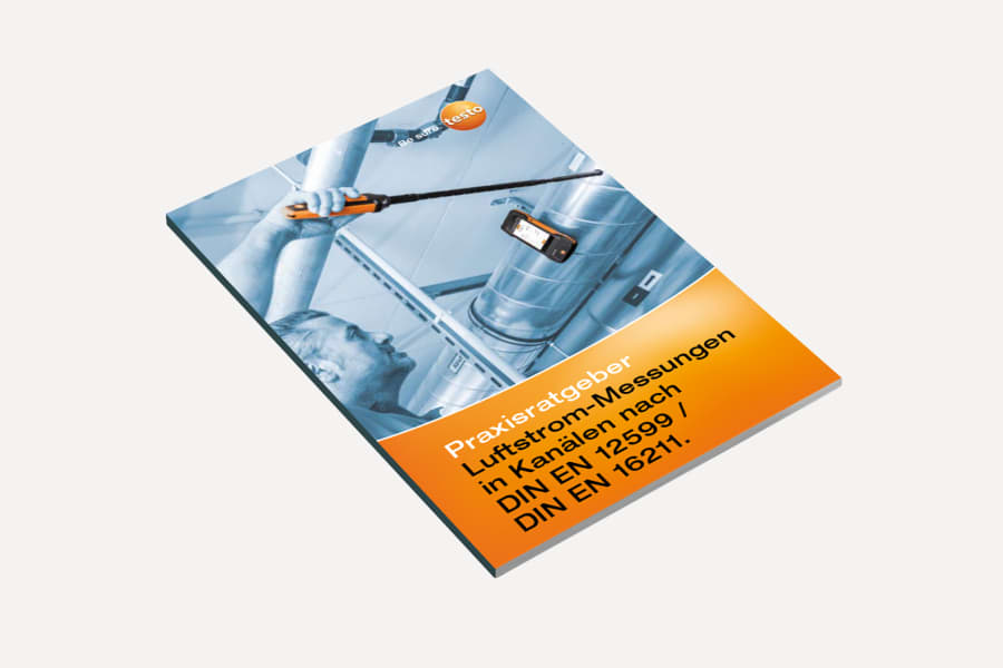 Praxisratgeber – Luftstrom-Messungen in Kanälen nach DIN EN 12599 / DIN EN 16211