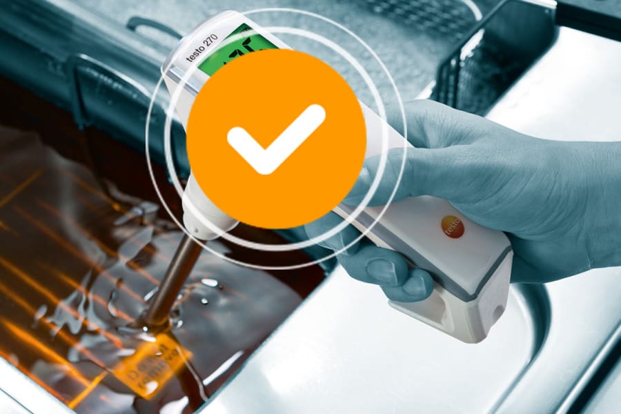 Tester fritovacího oleje