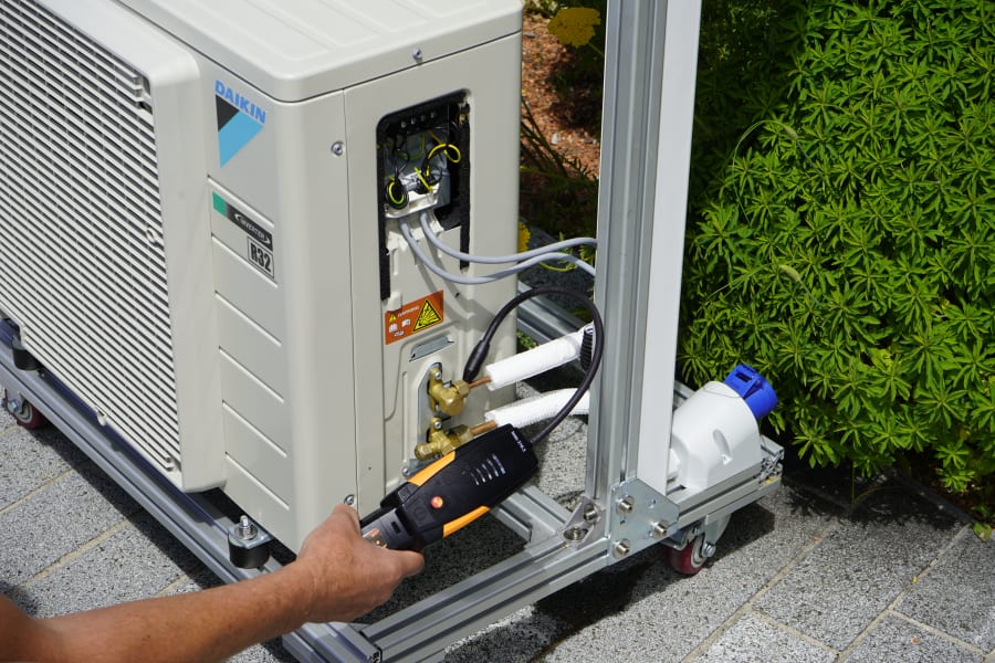 detectare scurgeri freon cu testo 316-3