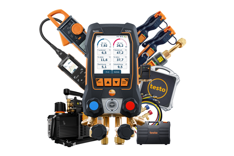 Wärmepumpen-Profi-Set testo 558s