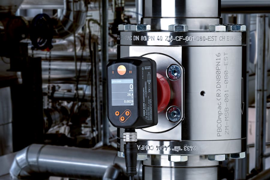 Druckluftzähler von Testo