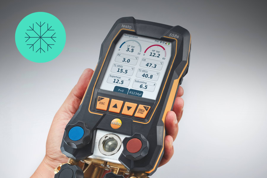 Analizador digital de refrigeración testo 558s