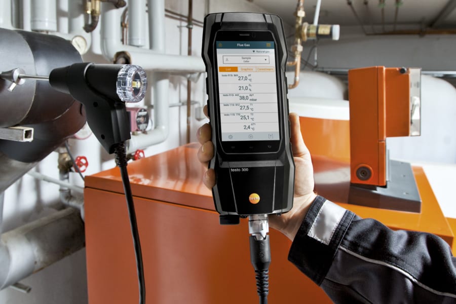 testo 300 con pantalla smart touch