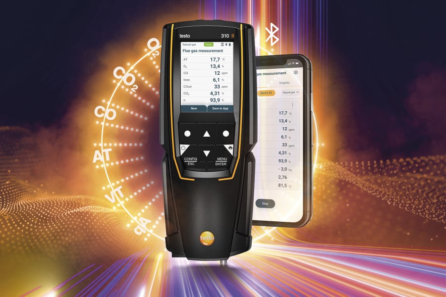 Analizador de combustión testo 310-II EN