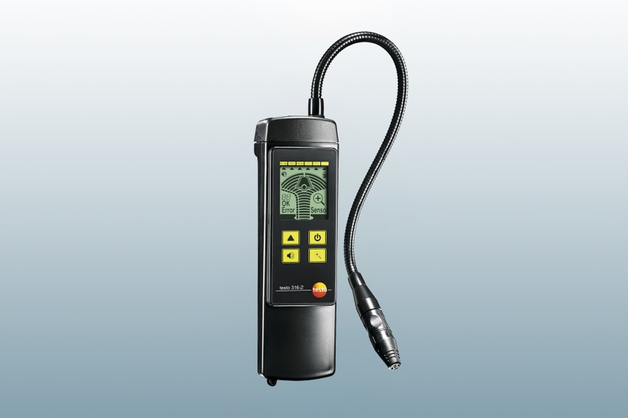 Detector de fugas de gas combustible testo 316-1