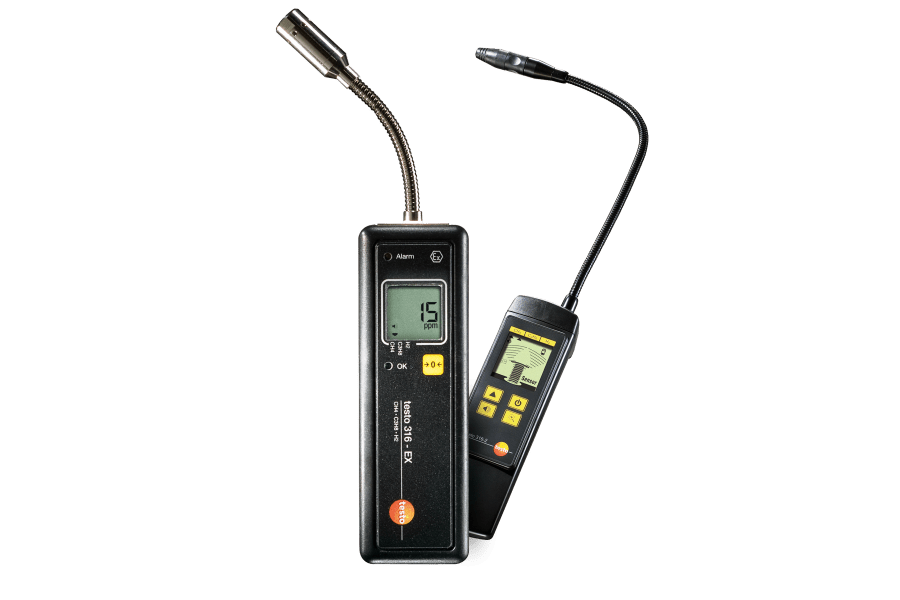 Detectores de fugas Testo