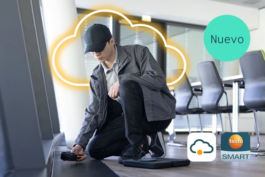 HVAC/R en la nube testo Smart Connect