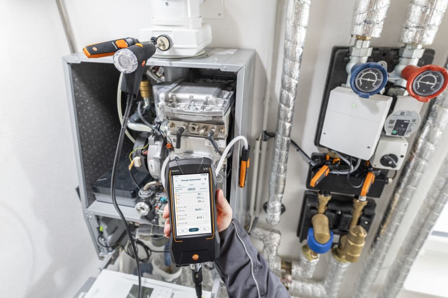 Analizador de gases de combustión testo 330
