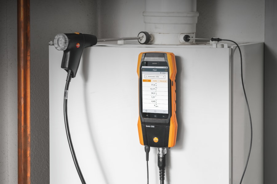 Analizador de gases de combustión testo 300 NEXT LEVEL