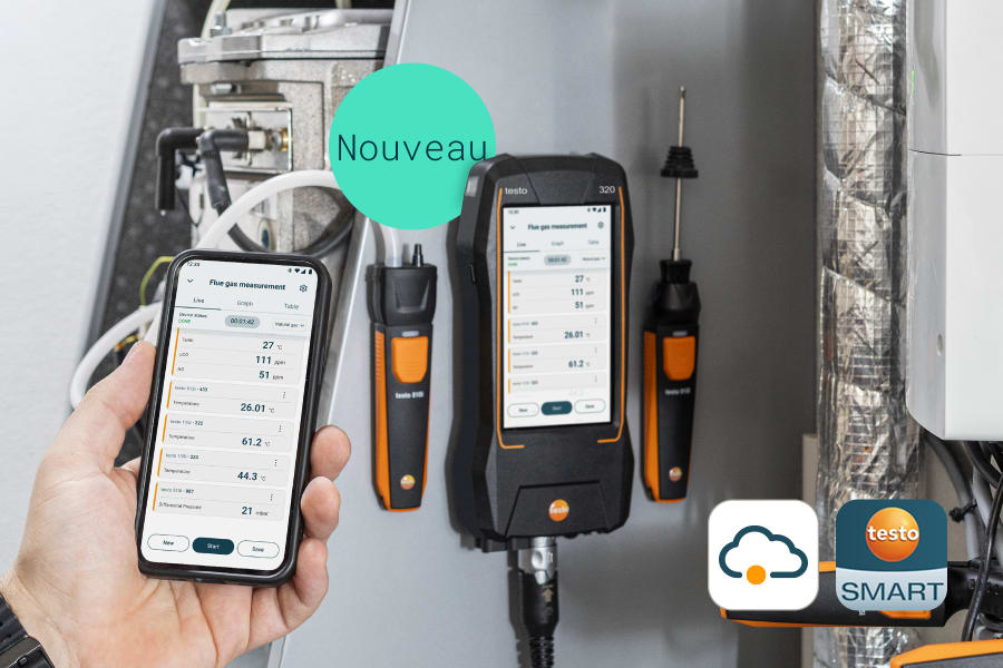 Analyseur de combustion testo 330
