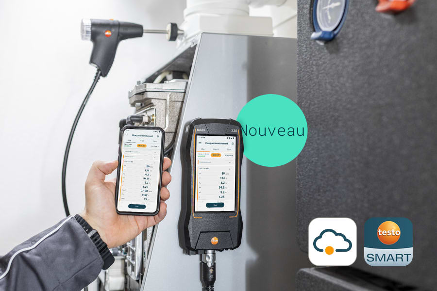 Analyseur de combustion testo 320