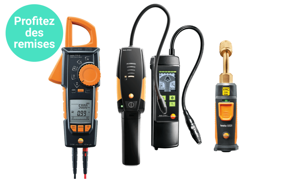 Connaissances de Testo sur la technique frigorifique