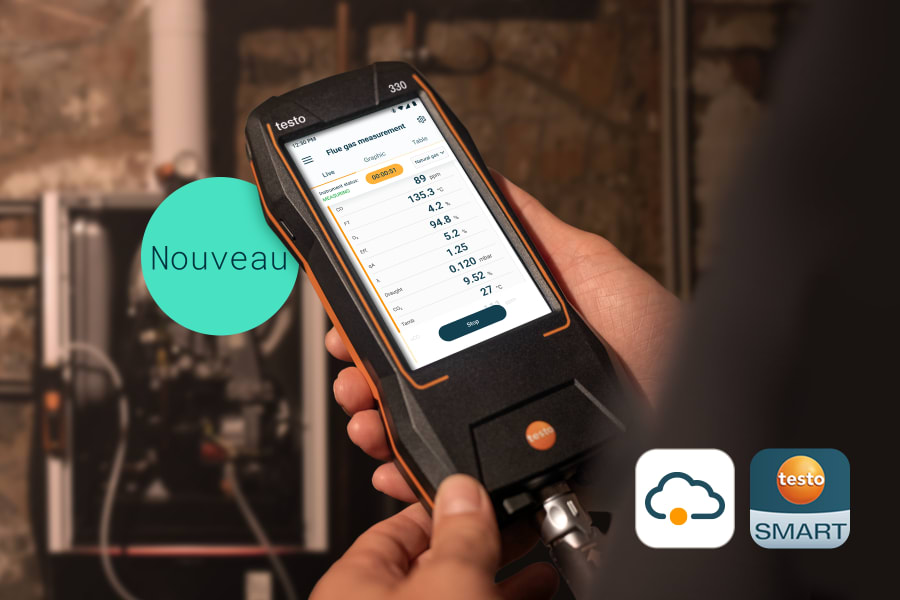 Analyseur de combustion testo 330