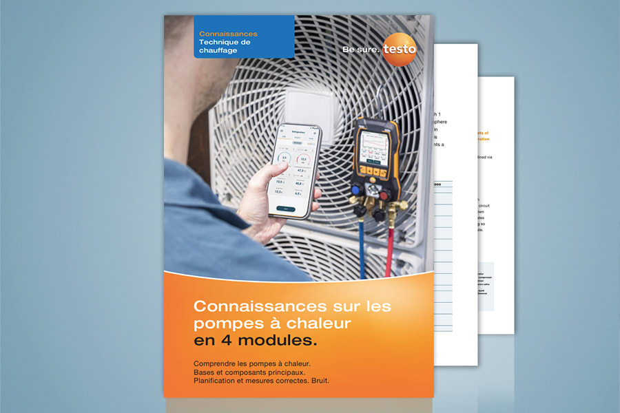 Guide: Connaissances sur les pompes à chaleur en 4 modules
