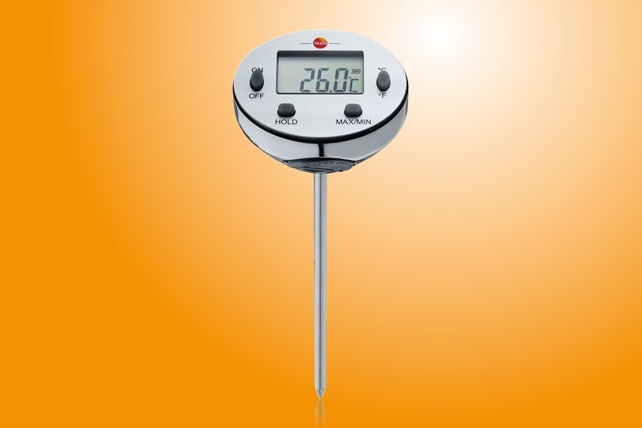 Mini-thermomètre de pénétration étanche