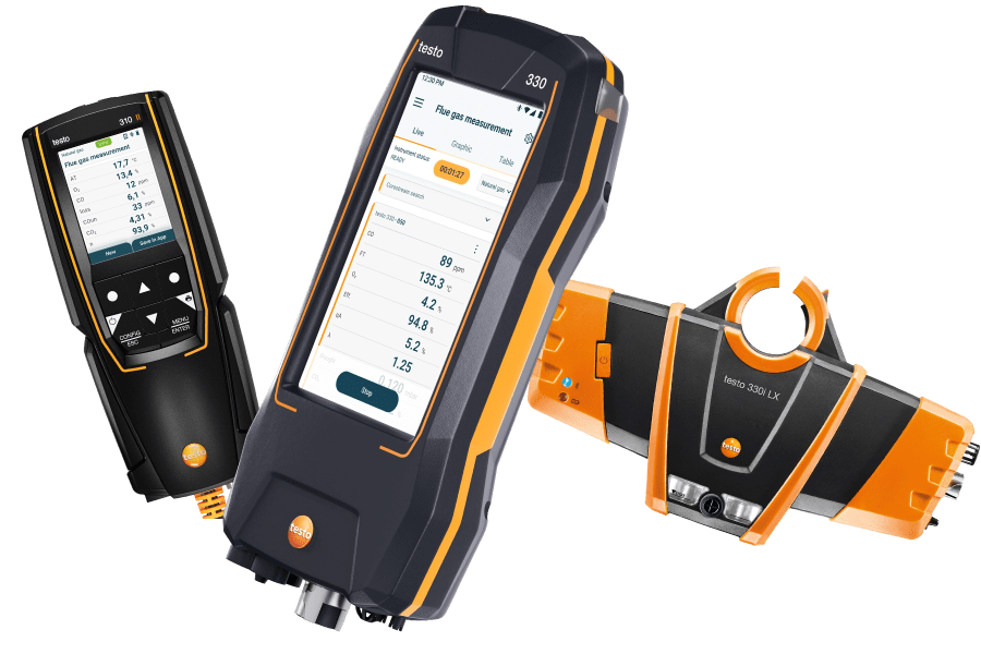 Testo Flue gas analyzers