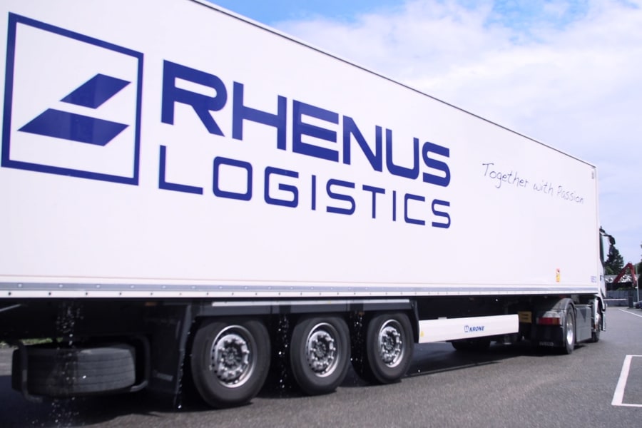 Truck Rhenus Logistics Francia 