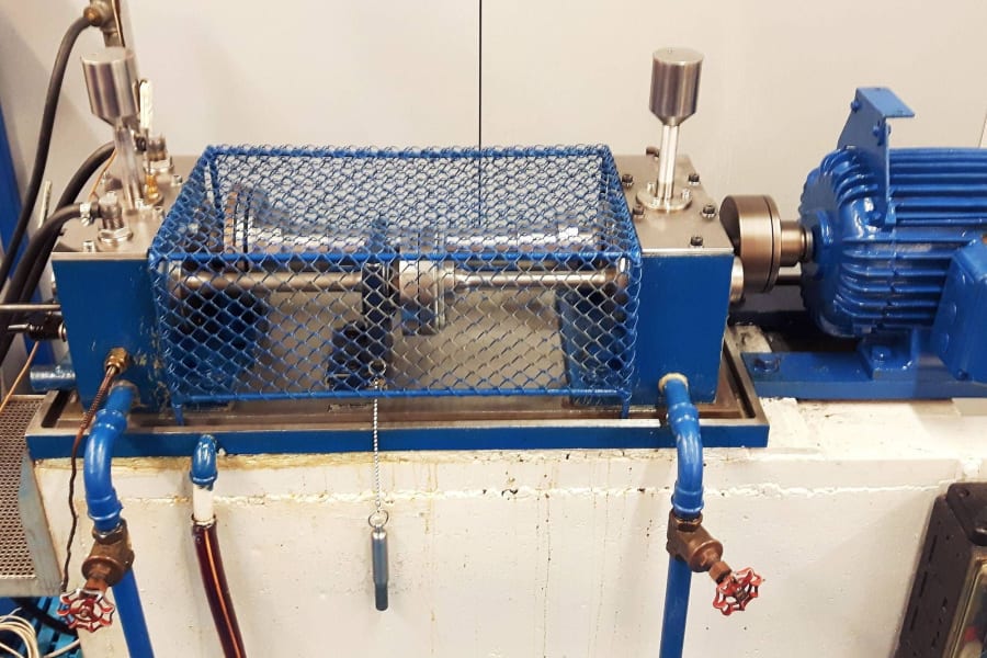 Standard test bench for testing lubrication behaviour