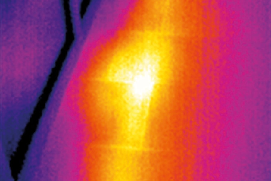 Thermal imager heating