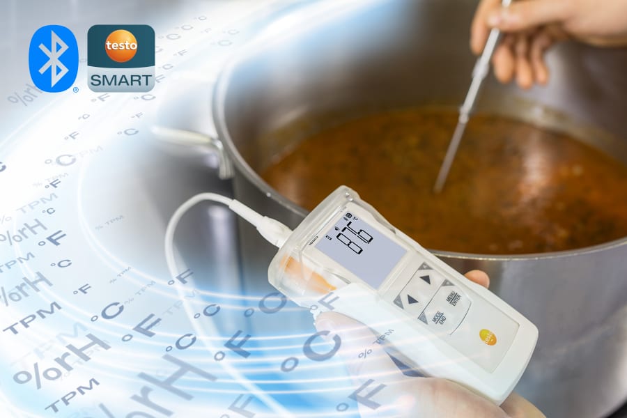 testo 110 Uniwersalny przyrząd do pomiaru temperatury żywności