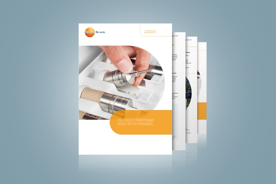 Laboratoriumonderzoek - testo 191 in stresstest