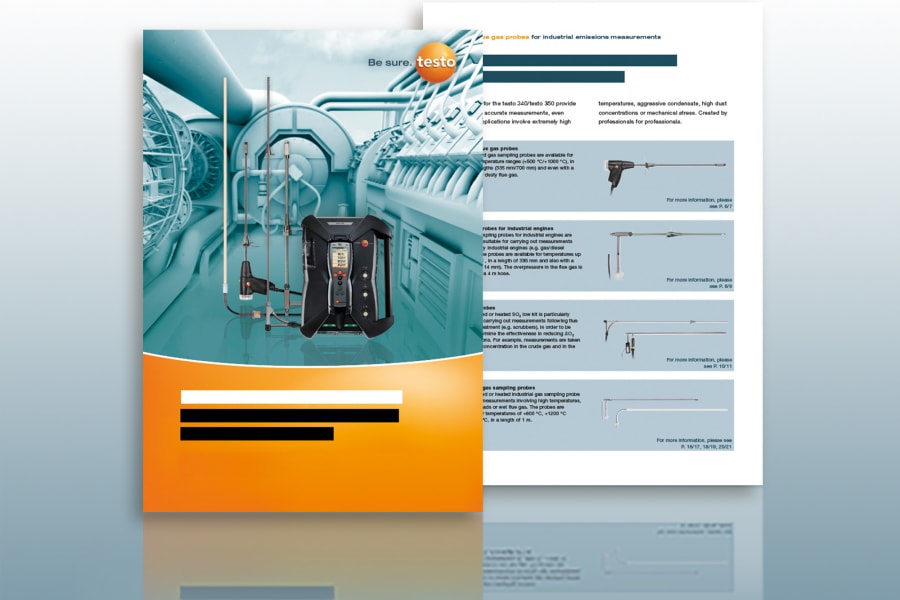 Brochure Measurement technology for combined heat and power plants