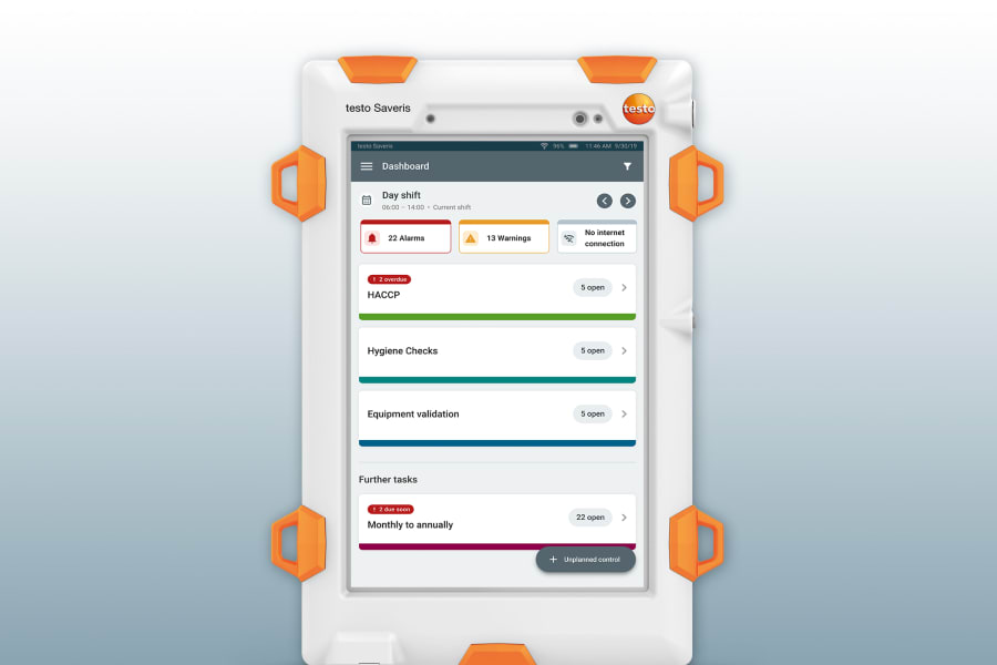 Solution control unit