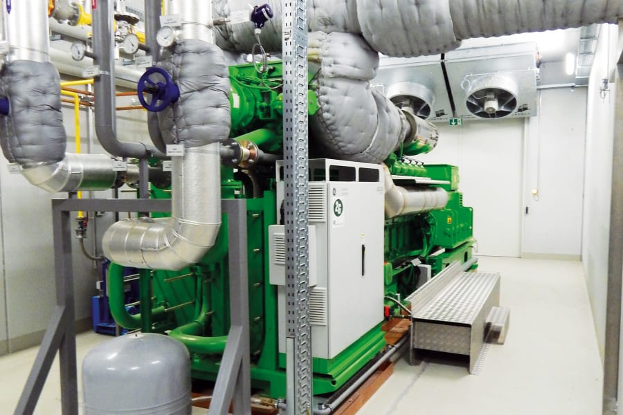 Flue gas analysers testo 350 at 2G Energy