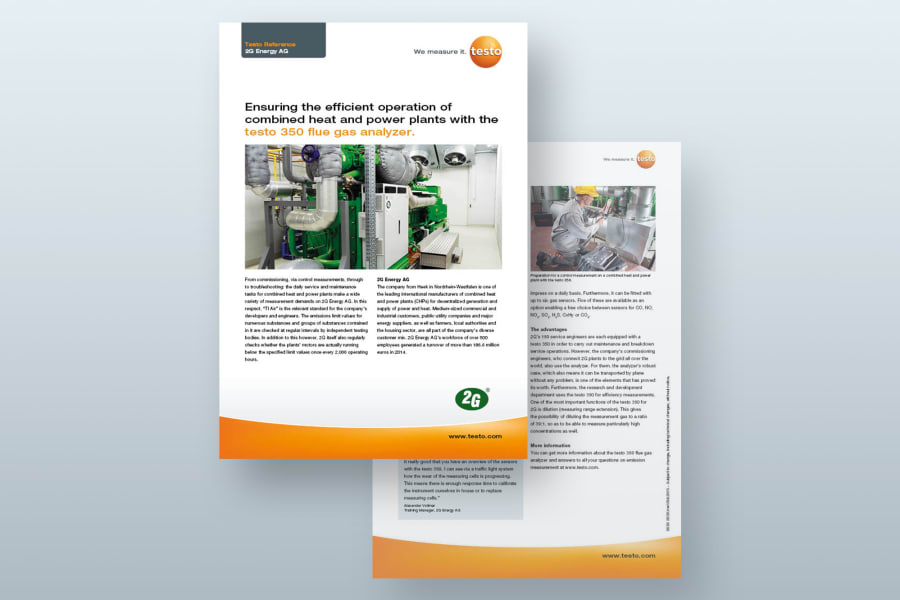 Reference report testo 350