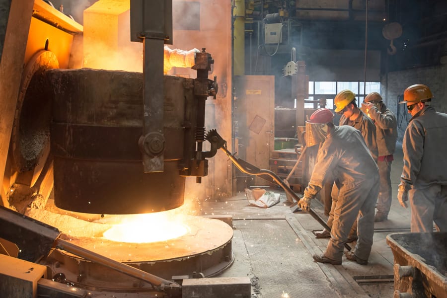 Żelazko monitorujące temperaturę