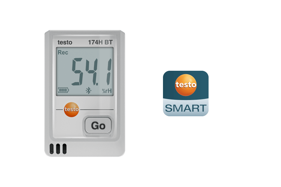Registrador de datos testo 174 H BT