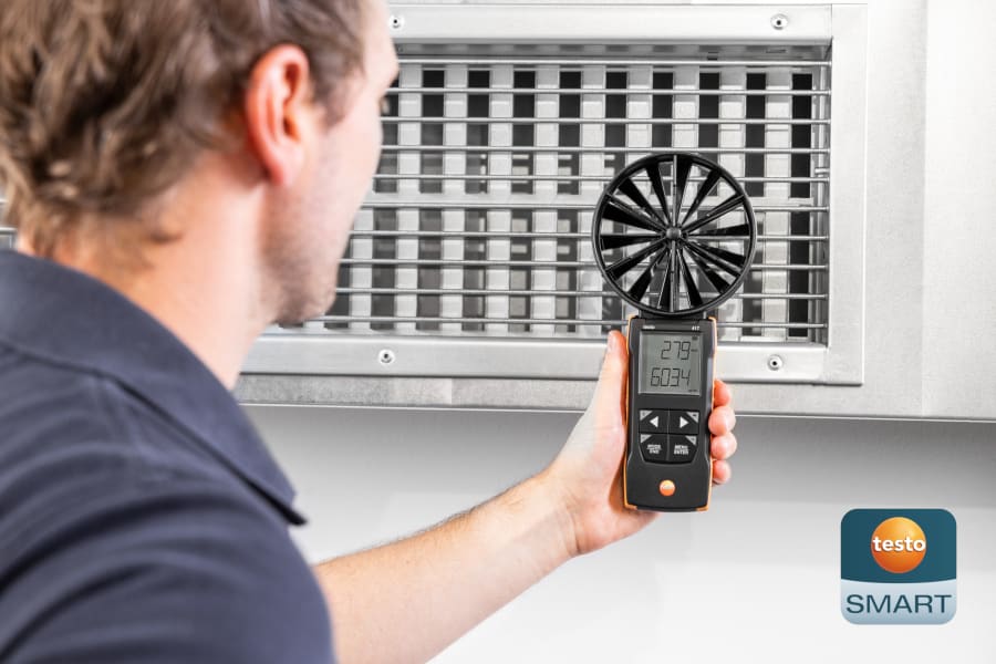 testo 417 vane anemometer